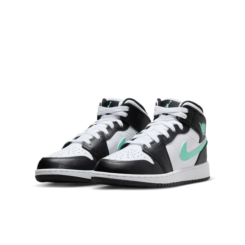 Air Jordan 1 Mid 'Green Glow' (GS)