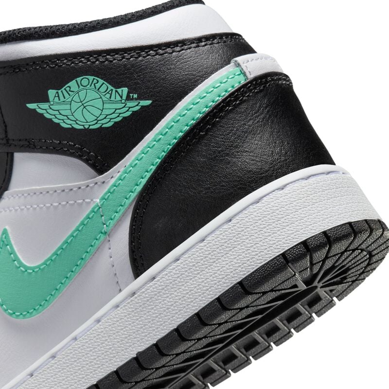 Air Jordan 1 Mid 'Green Glow' (GS)