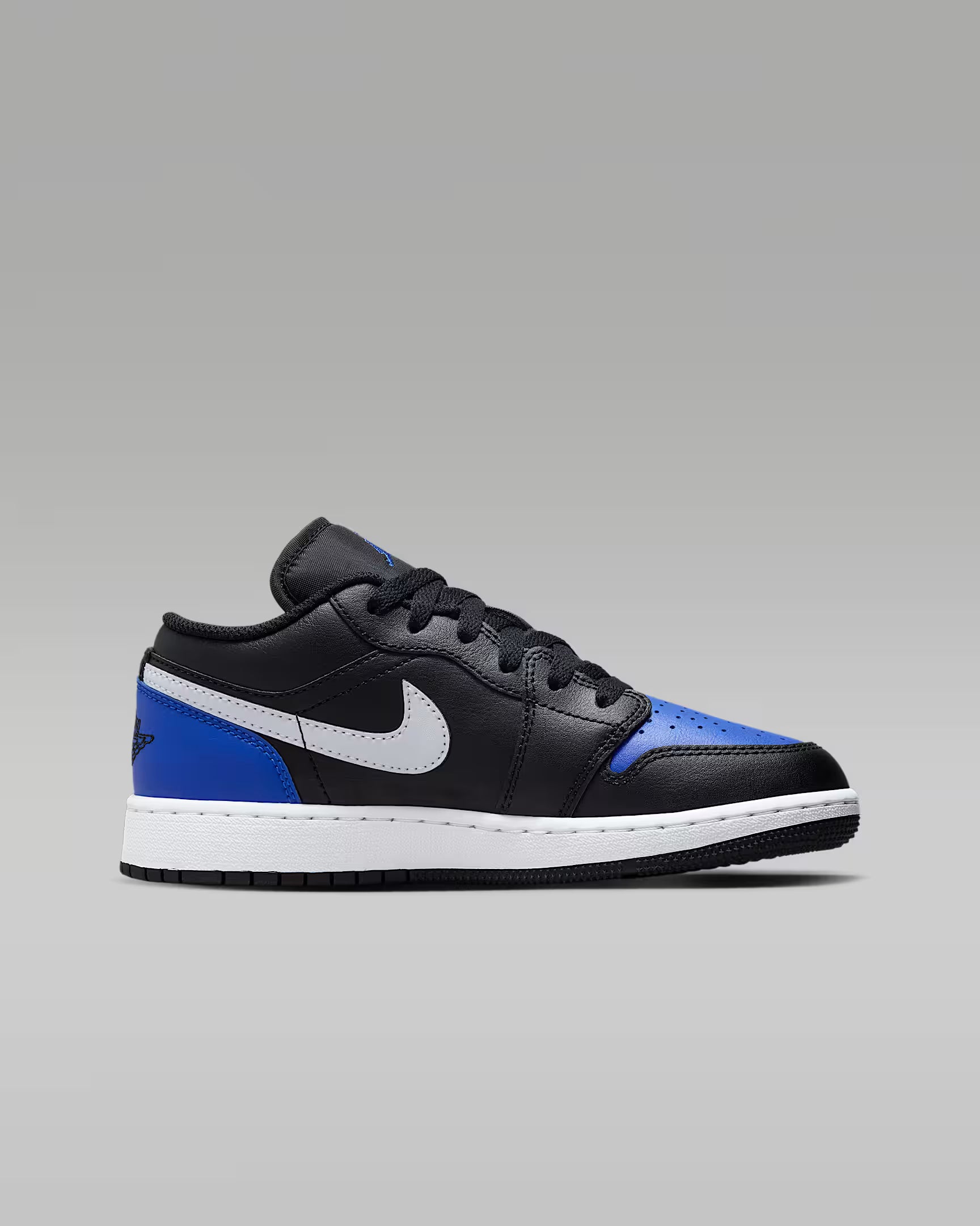 Air Jordan 1 Low 'Black Royal Toe' (GS)