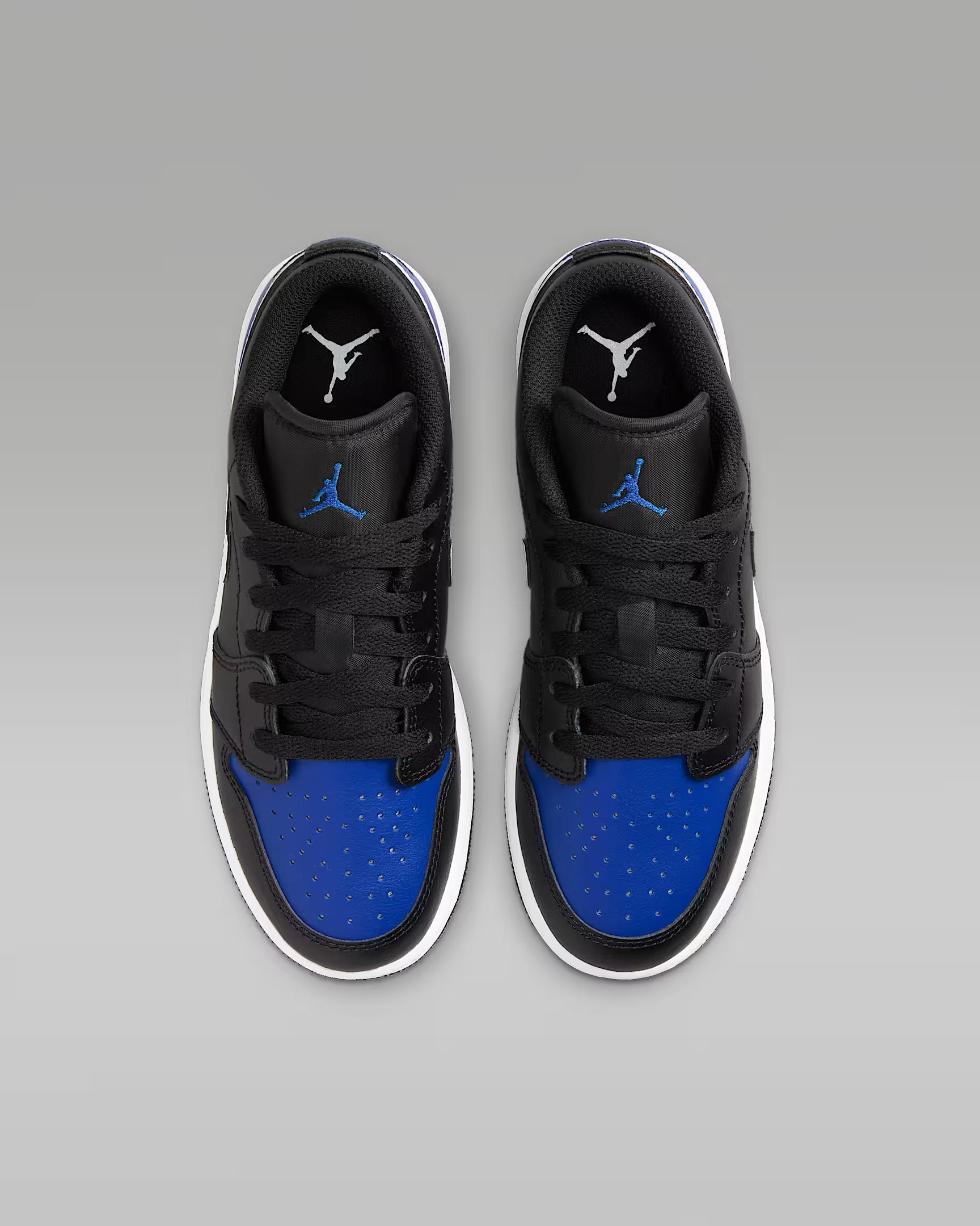 Air Jordan 1 Low 'Black Royal Toe' (GS)