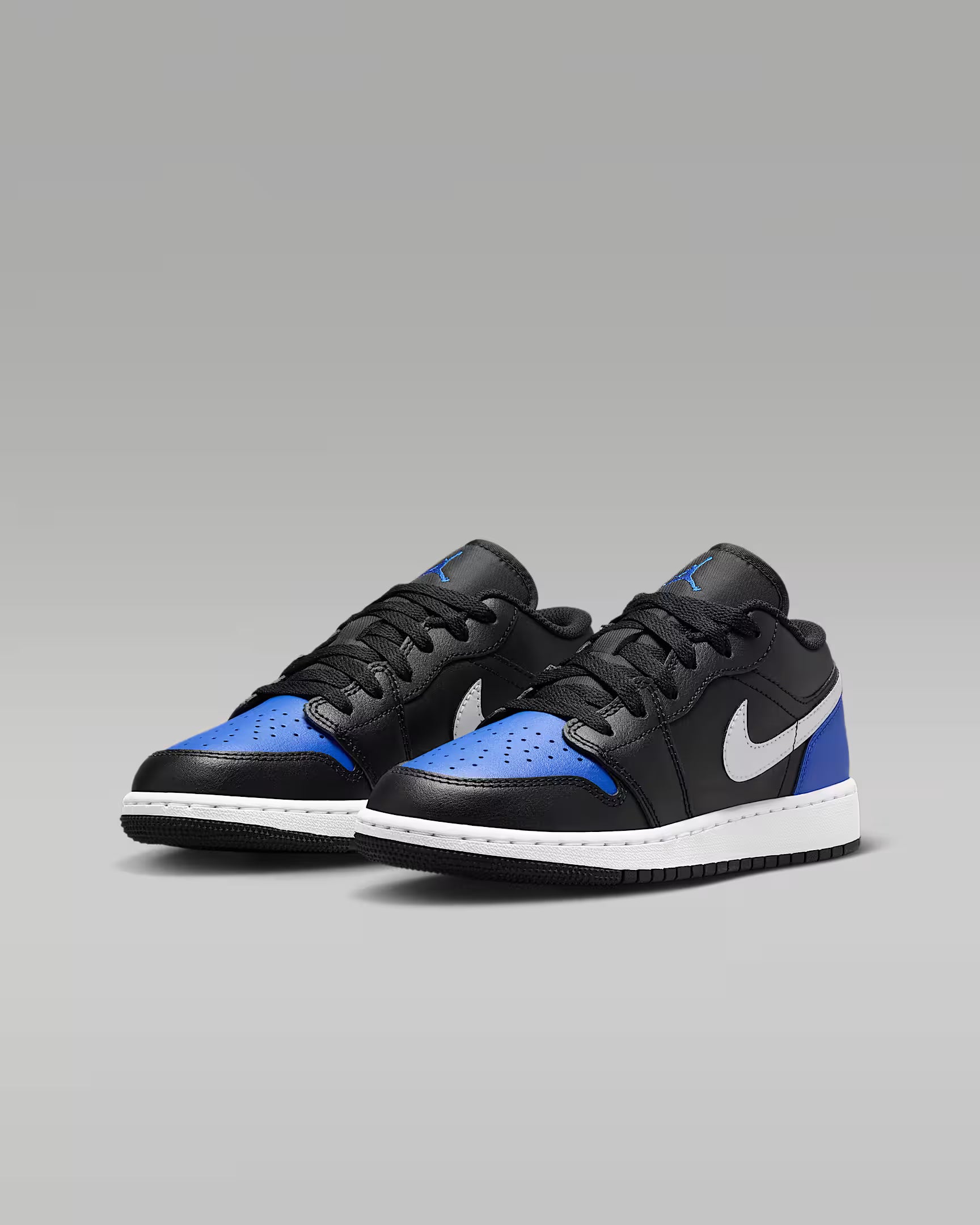 Air Jordan 1 Low 'Black Royal Toe' (GS)